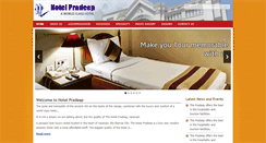 Desktop Screenshot of hotelpradeep.com
